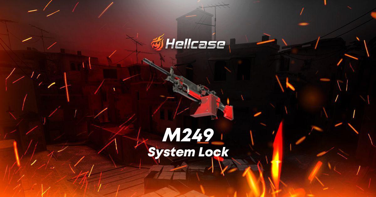 Code Lock Skin Rust M249 | System Lock Skin | CS2, Rust, Dota 2 Items