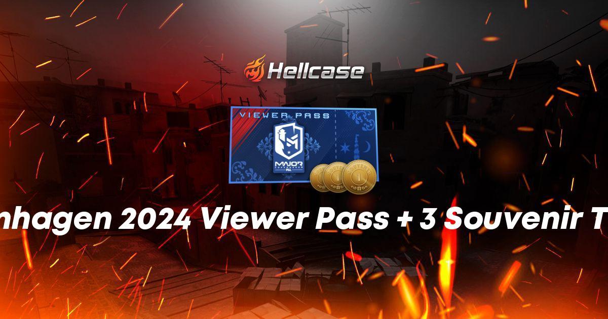 Copenhagen 2024 Viewer Pass + 3 Tokens Skin | CS2, Rust, Dota 2 Items
