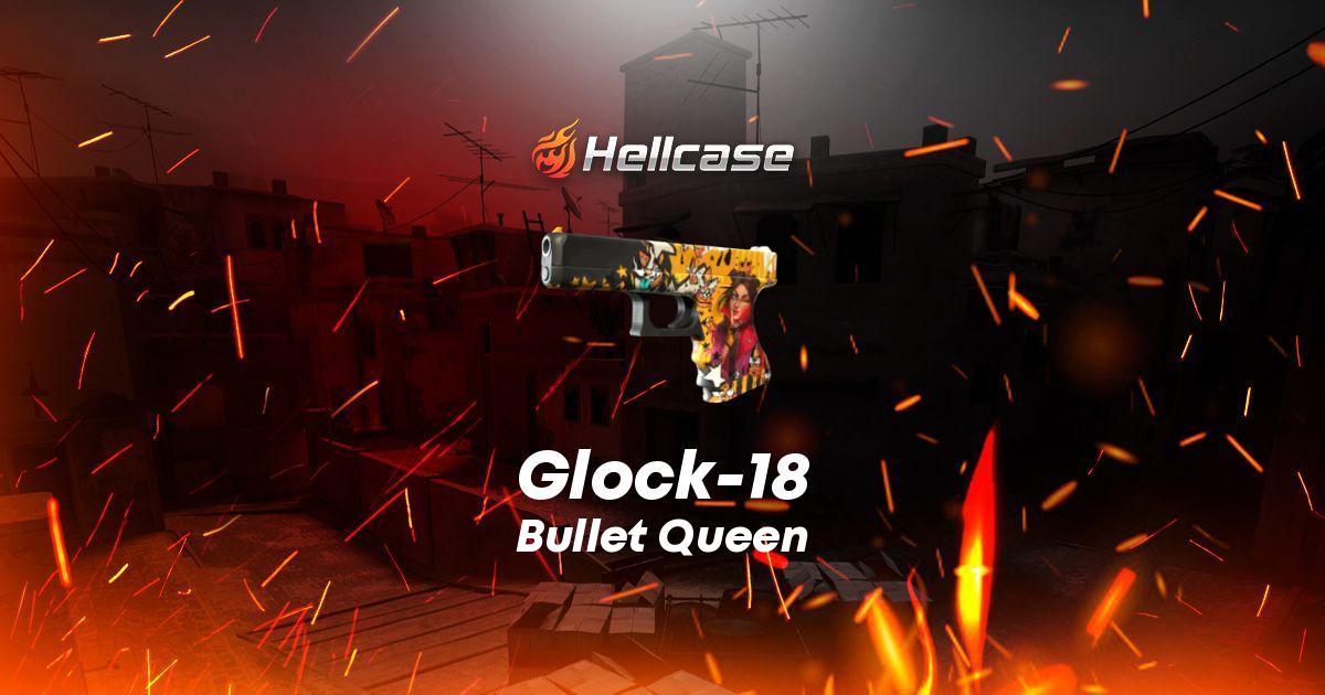 Glock-18 | Bullet Queen Skin | CS2, Rust, Dota 2 Items