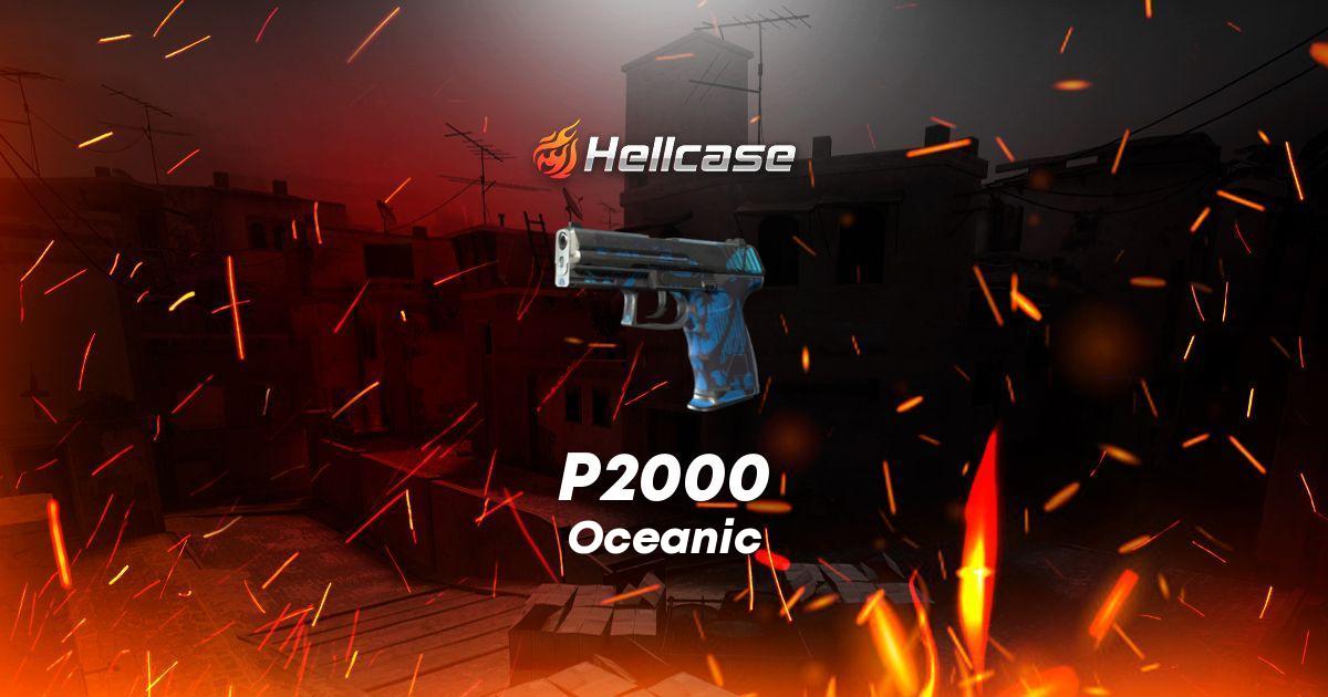 P2000 | Oceanic Skin | CS2, Rust, Dota 2 Items