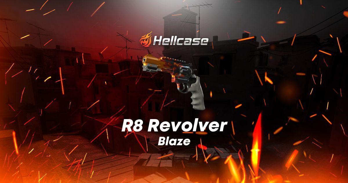 R8 Revolver | Blaze Skin | CS2, Rust, Dota 2 Items