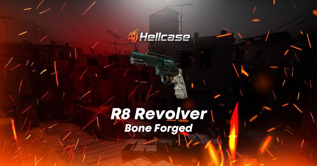 Rust Forged R8 Revolver | Bone Forged Skin | CS2, Rust, Dota 2 Items