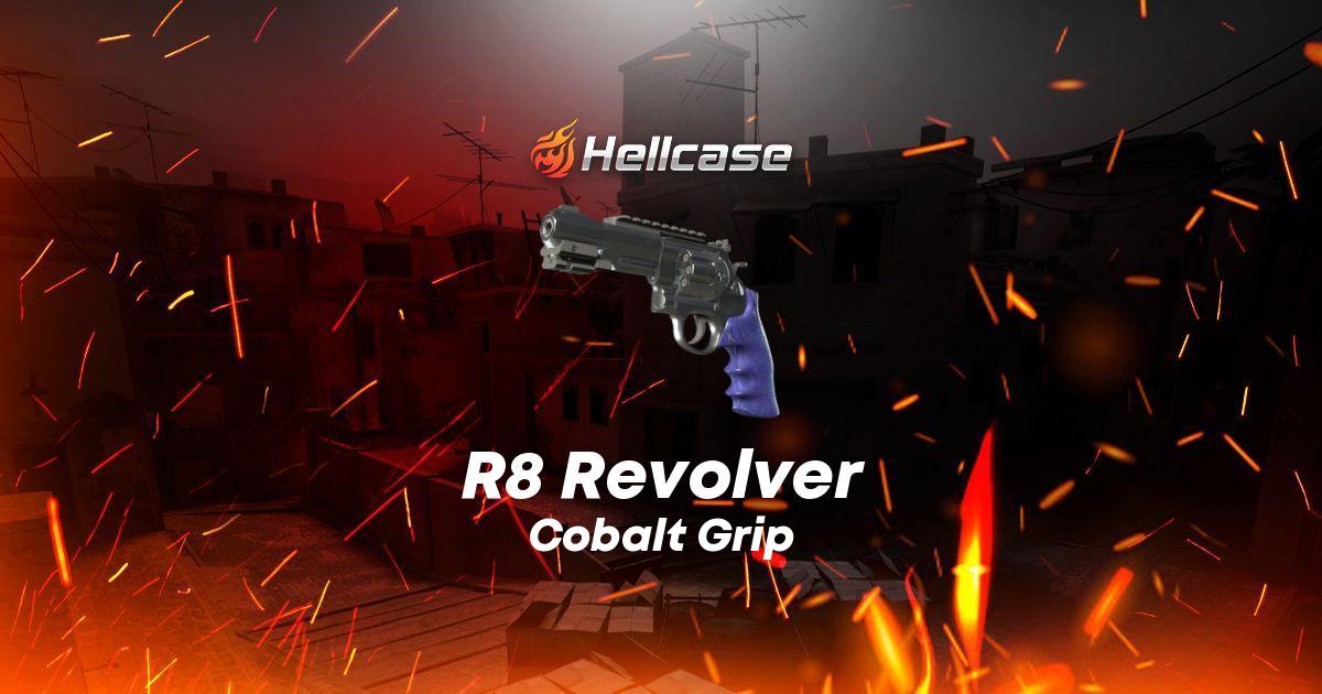R8 Revolver | Cobalt Grip Skin | CS2, Rust, Dota 2 Items