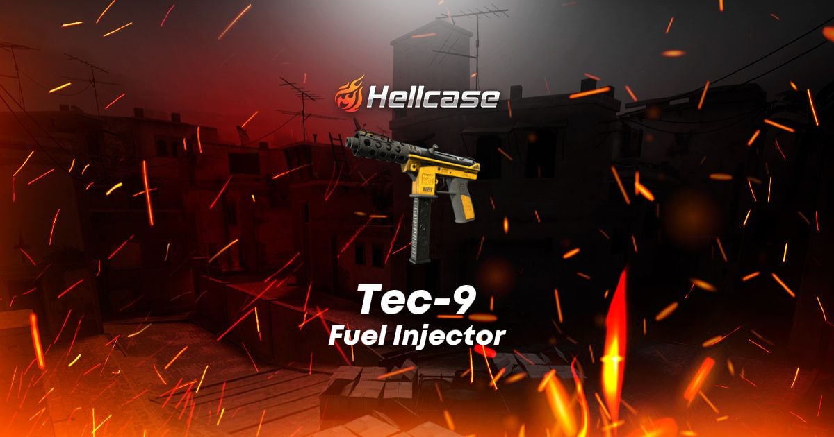 Tec-9 | Fuel Injector Skin | CS2, Rust, Dota 2 Items