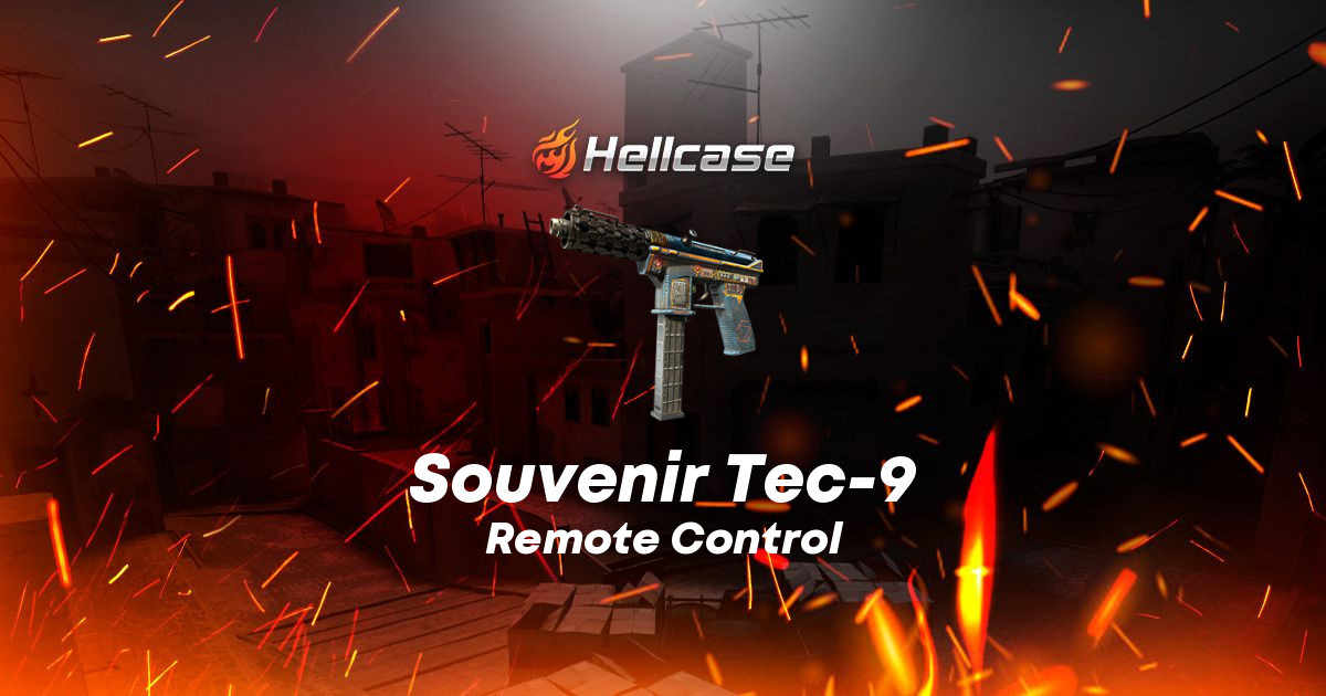 Tec-9 | Remote Control Skin | CS2, Rust, Dota 2 Items