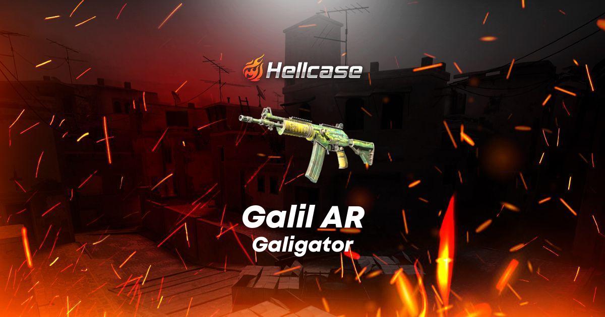 Galil AR | Galigator Skin | CS2, Rust, Dota 2 Items