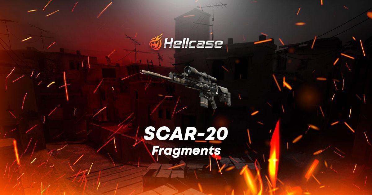 SCAR-20 | Fragments Skin | CS2, Rust, Dota 2 Items