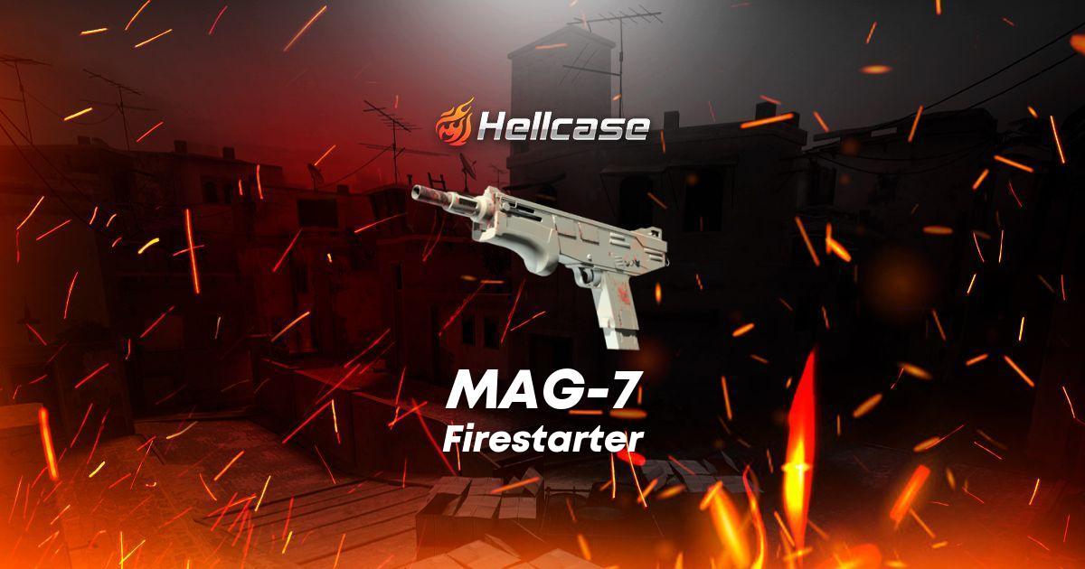 Rust Extended Mag Icon MAG-7 | Firestarter Skin | CS2, Rust, Dota 2 Items