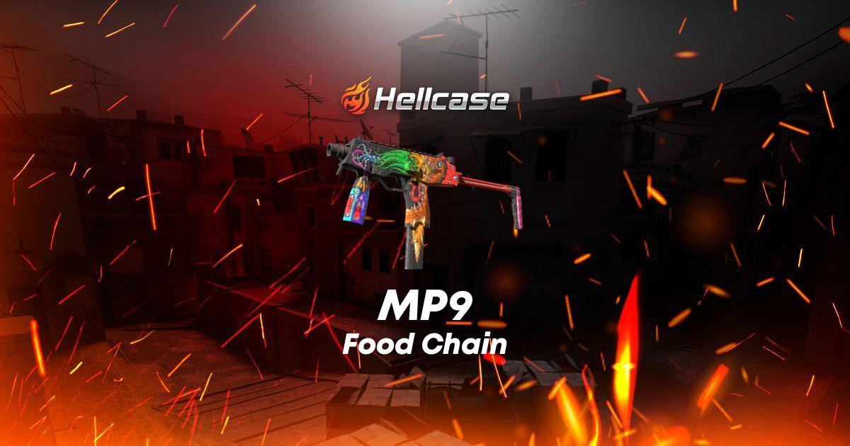 MP9 | Food Chain Skin | CS2, Rust, Dota 2 Items
