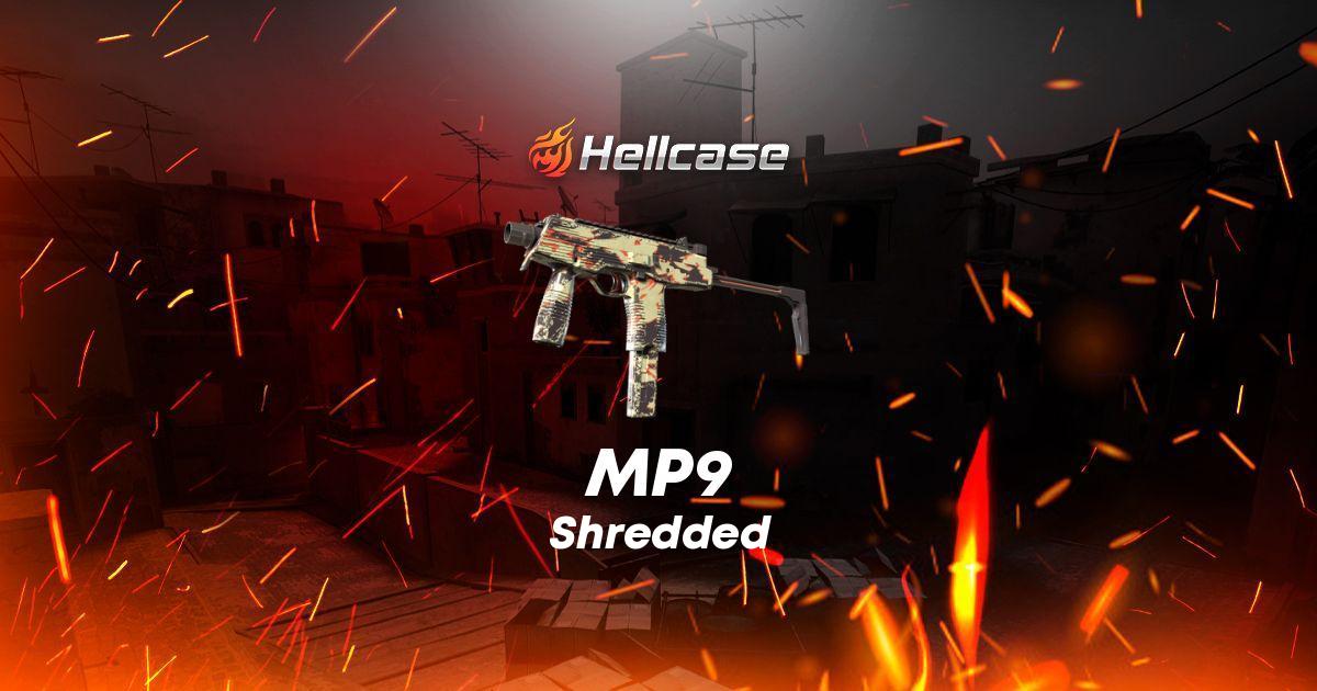MP9 | Shredded Skin | CS2, Rust, Dota 2 Items