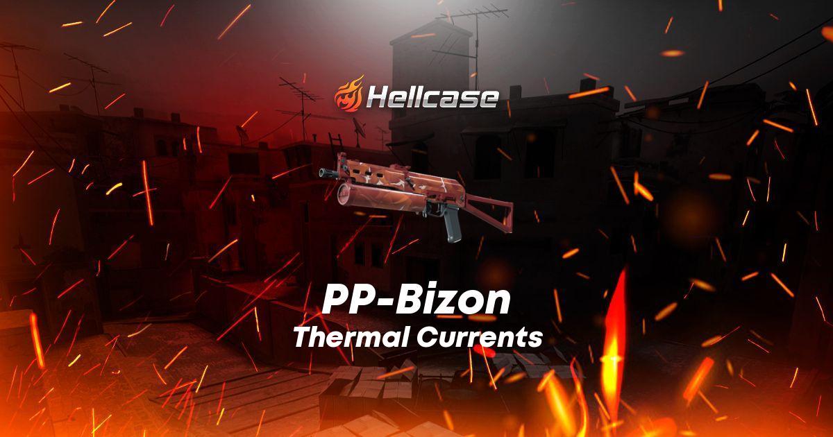 Rust Tt Pp PP-Bizon | Thermal Currents Skin | CS2, Rust, Dota 2 Items