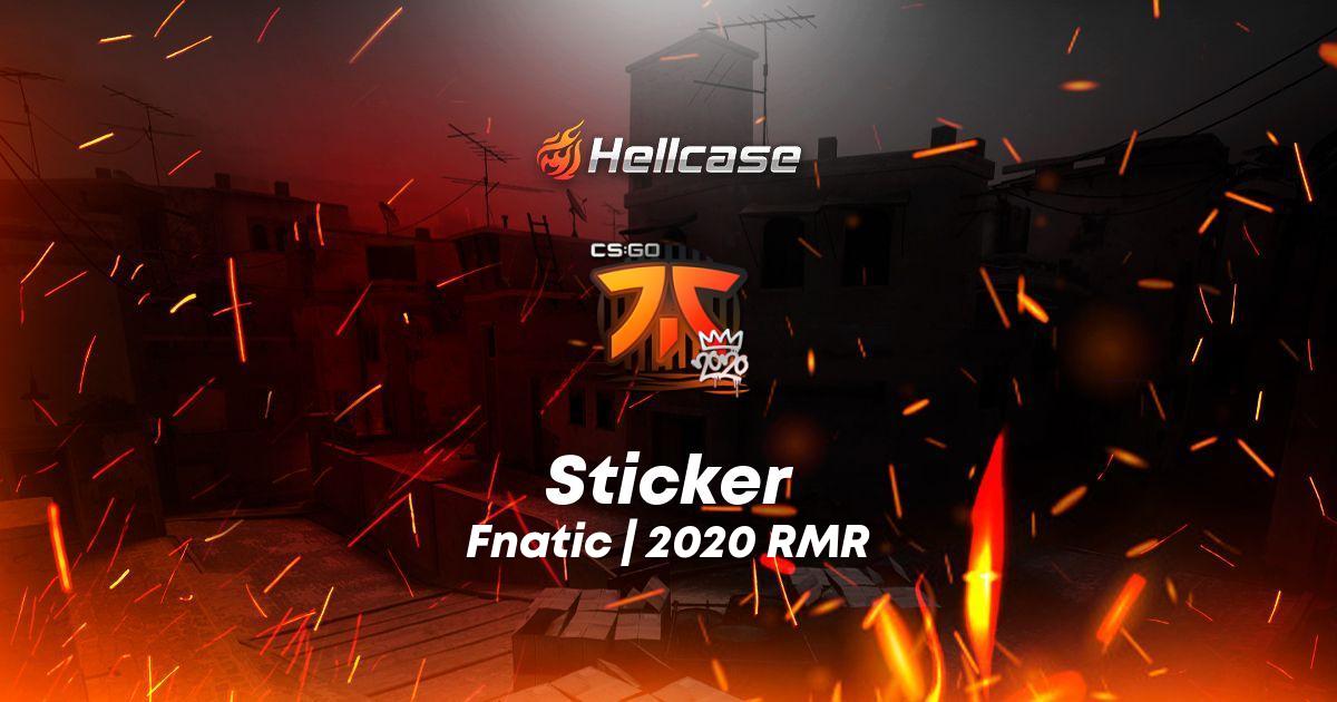 Sticker Fanatic Sticker | Fnatic | 2020 RMR Skin | CS2, Rust, Dota 2 Items