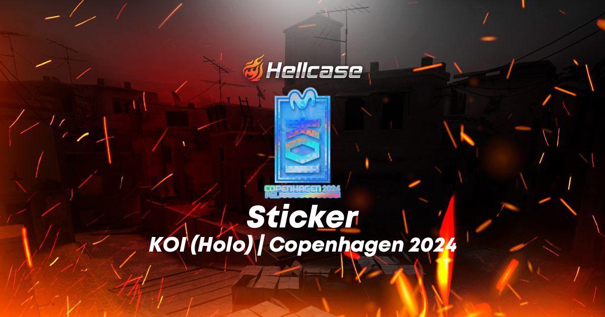 Sticker | KOI (Holo) | Copenhagen 2024 Skin | CS2, Rust, Dota 2 Items
