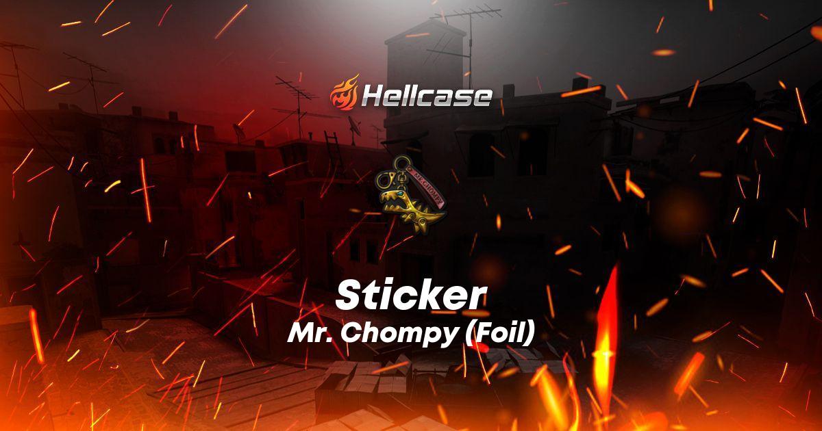 Sticker | Mr. Chompy (Foil) Skin | CS2, Rust, Dota 2 Items