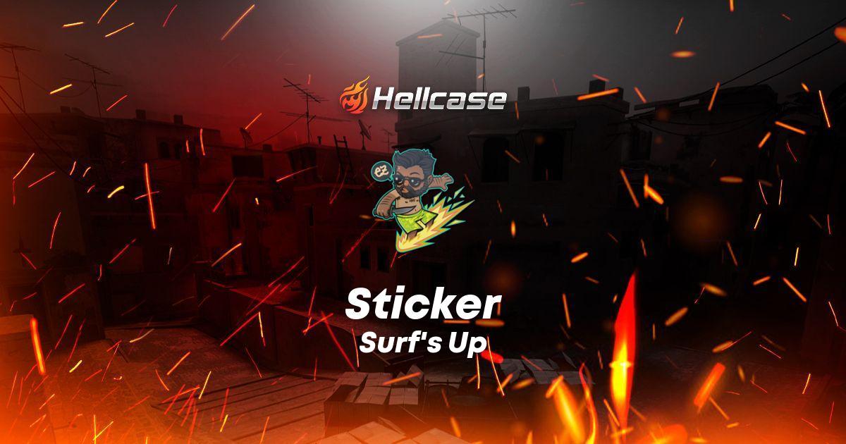 Sticker | Surf's Up Skin | CS2, Rust, Dota 2 Items