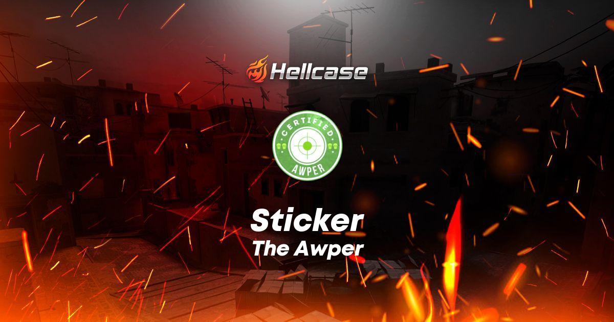 Sticker | The Awper Skin | CS2, Rust, Dota 2 Items